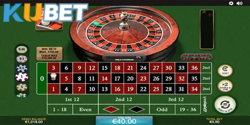 Đánh thắng Roulette tại Kubet phải nằm lòng một số bí kíp