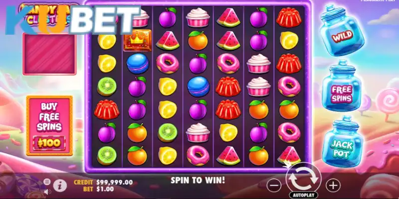 Đập Kẹo Candy Slot tại Kubet đầy ngọt ngào và thú vị