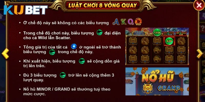 Tận dụng ngay các vòng quay miễn phí